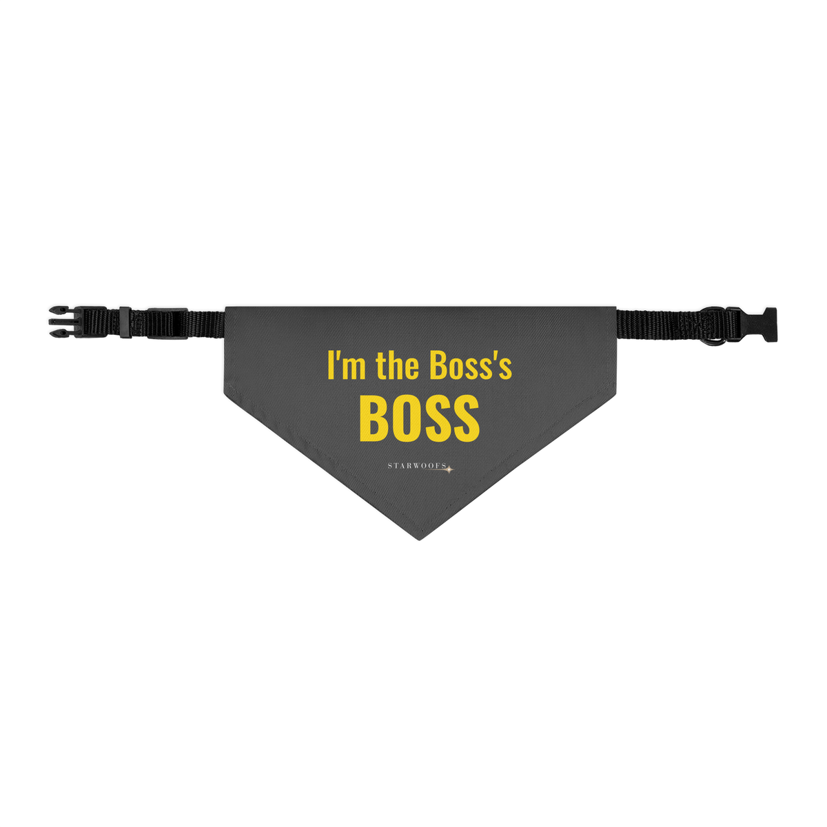 Pet bandana collar | I'm the Boss's Boss