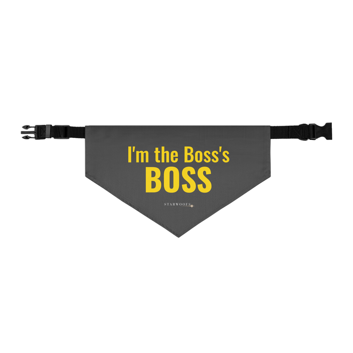 Pet bandana collar | I'm the Boss's Boss