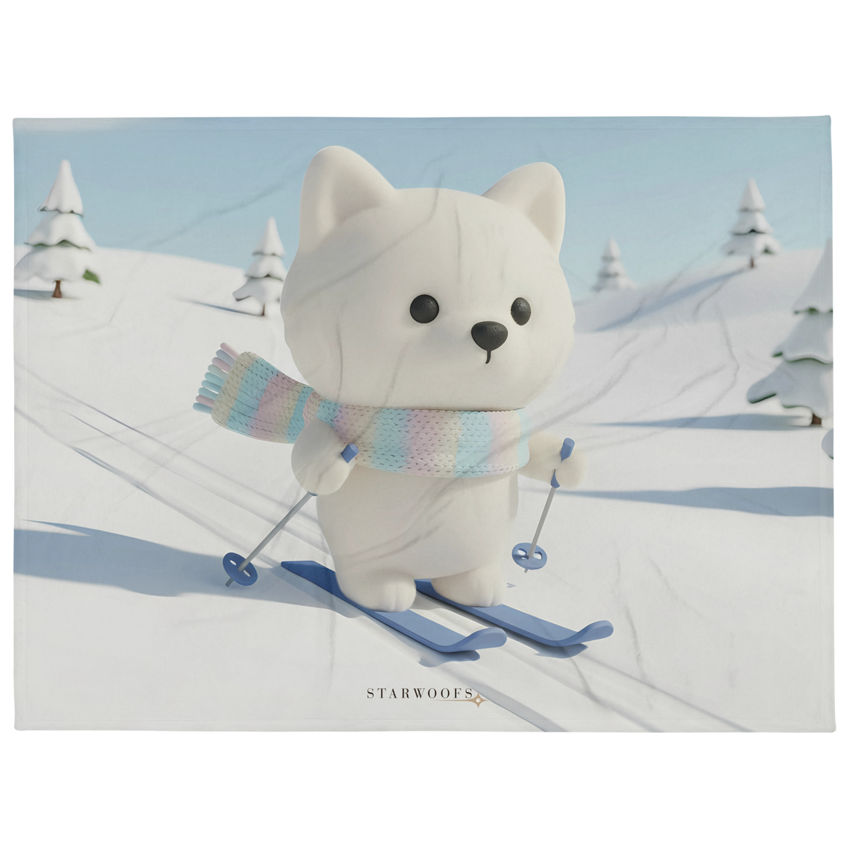 Cottonbud™ Collection Throw Blanket | Ski