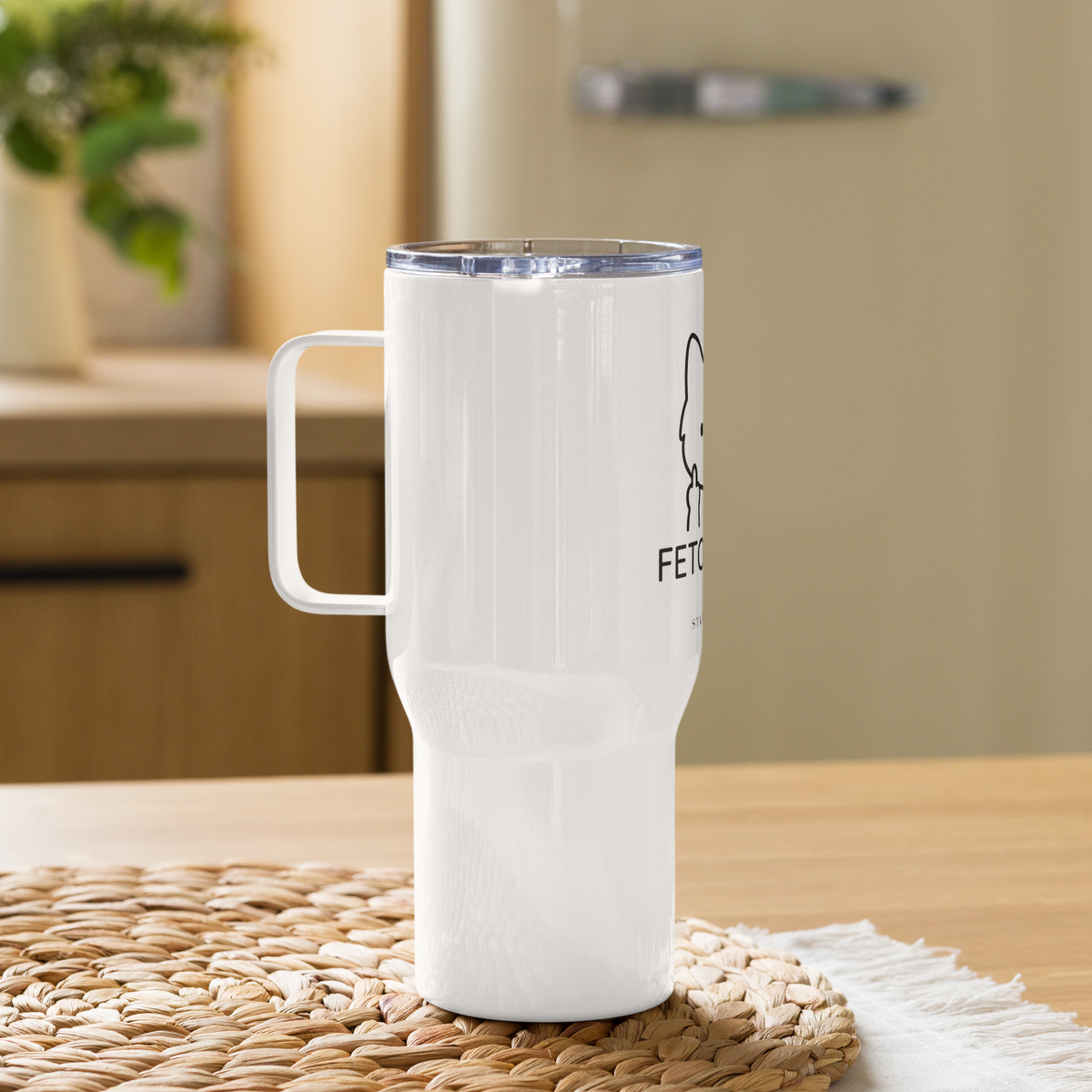 Cottonbud™ Collection Travel Mug with Handle | Fetch This